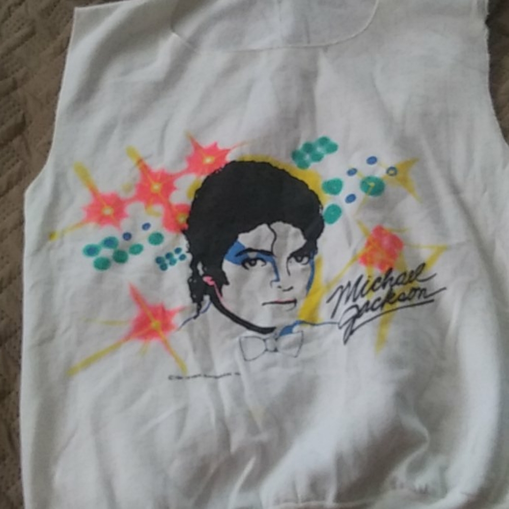 1984 80s Michael Jackson tour shirt RARE small